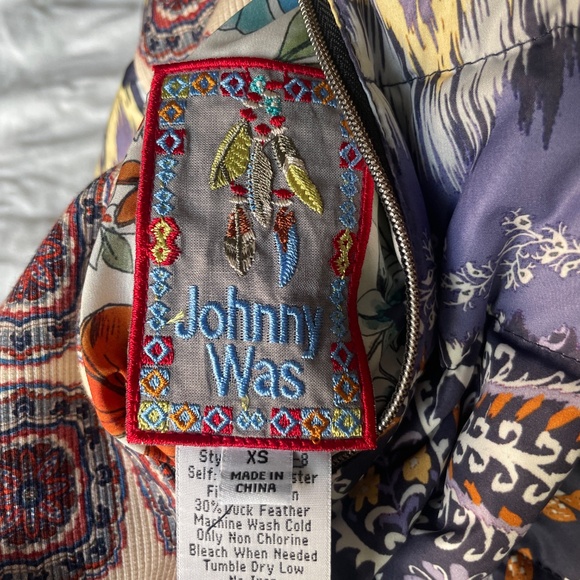 Johnny Was Paisley Vest reversible - Picture 3 of 4